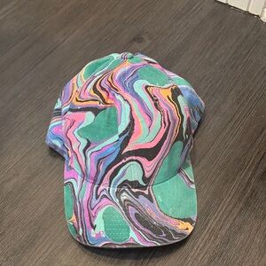 Colorful Swirl Pattern Cap
